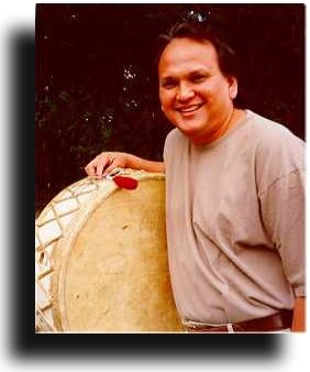 Arlie w/original White Eagle Drum